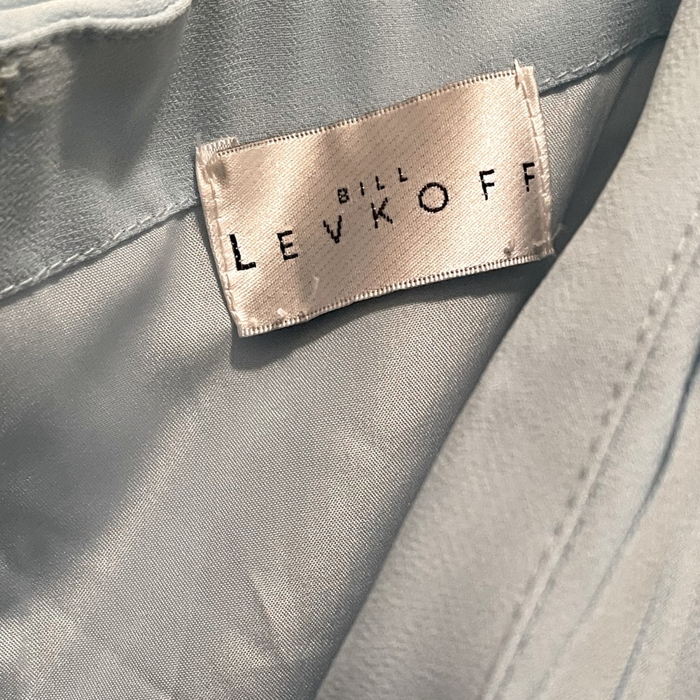 Bill Levkoff Capri Chiffon Sleeveless A-line Dress Size 28 - Picture 3 of 6